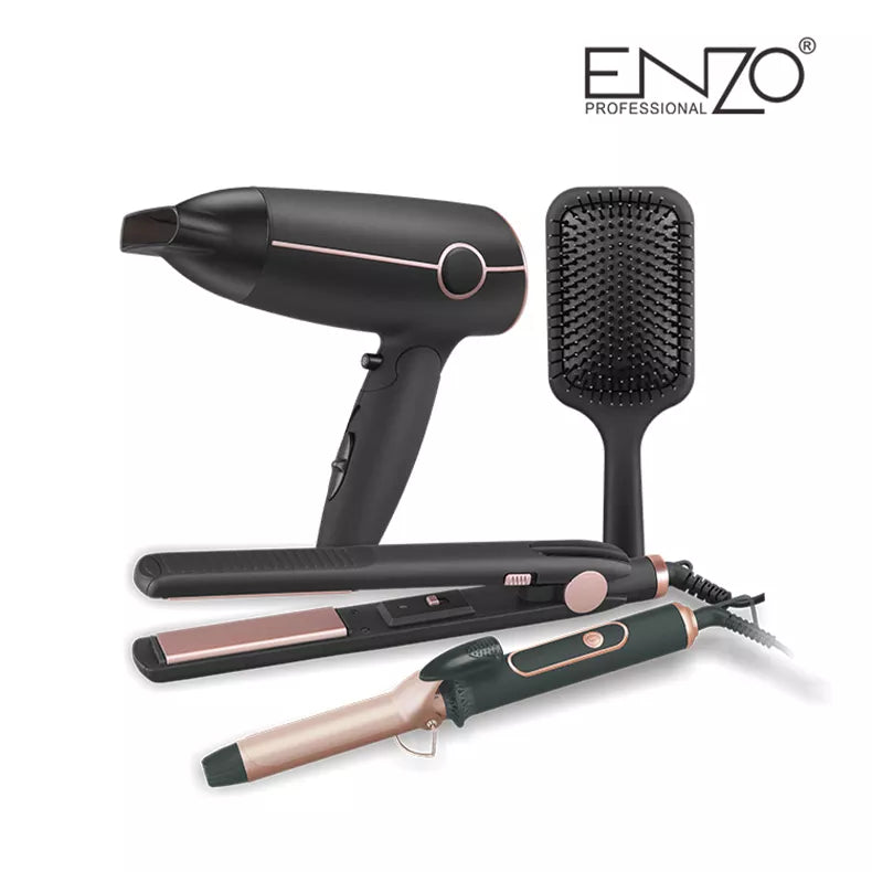 بكج سشوار الشعر 4 بـ 1 ماركة ENZO الايطالية - EN-6302 بكج سشوار الشعر 4 بـ 1 ماركة ENZO الايطالية - EN-6302