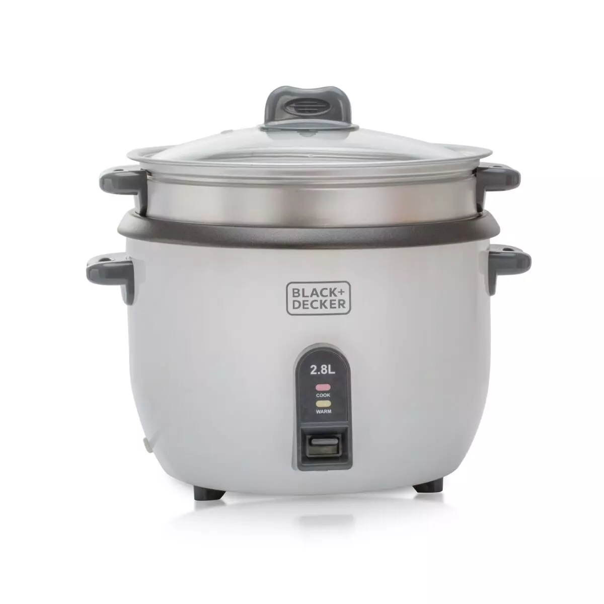 طنجرة طبخ الأرز الكهربائية سعة كبيرة 2.8 لتر بقوة 1100 واط ماركة Black & Decker طنجرة طبخ الأرز الكهربائية سعة كبيرة 2.8 لتر بقوة 1100 واط ماركة Black & Decker