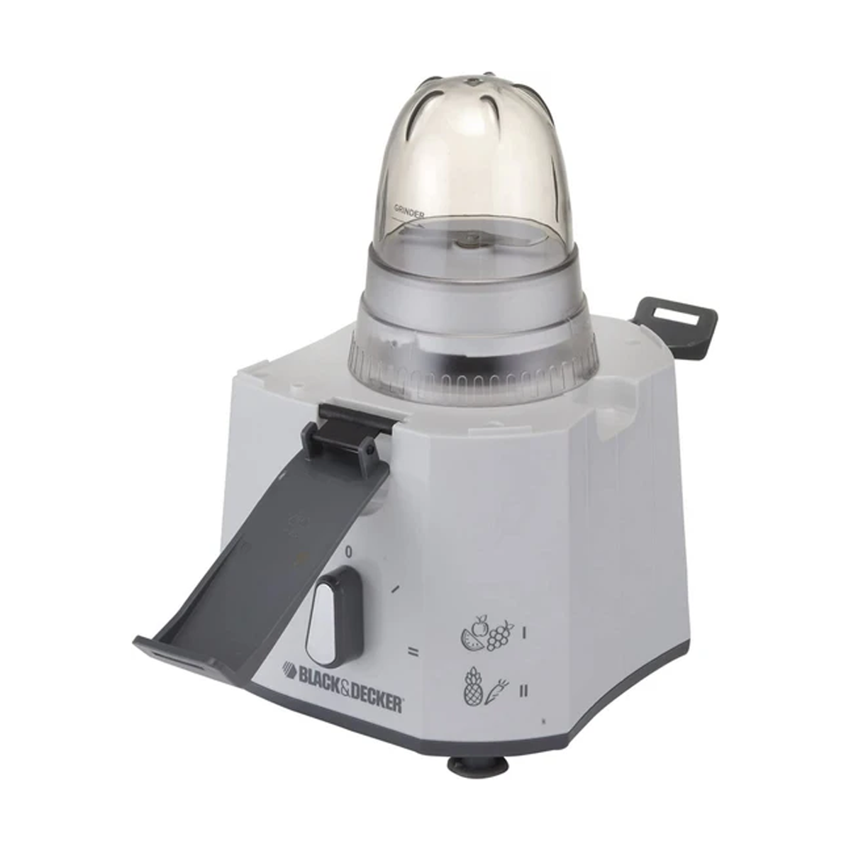 محضرة طعام 4 بـ 1 عصارة وخلاط ومفرمة ومطحنة قوة 500 واط ماركة Black&Decker محضرة طعام 4 بـ 1 عصارة وخلاط ومفرمة ومطحنة قوة 500 واط ماركة Black&Decker