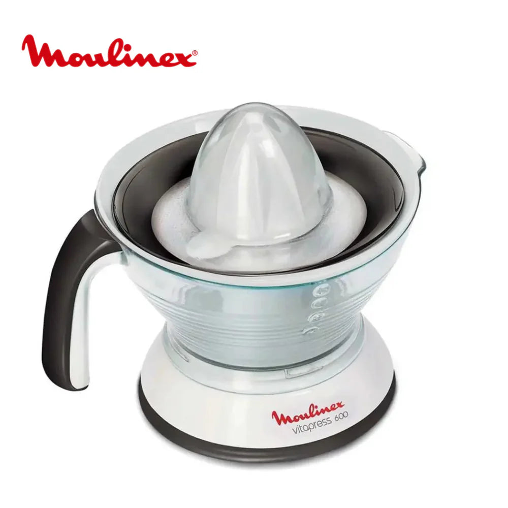 عصارة حمضيات سعة 0.6 لتر وبقوة 25 واط للاستخدام اليومي ماركة Moulinex عصارة حمضيات سعة 0.6 لتر وبقوة 25 واط للاستخدام اليومي ماركة Moulinex