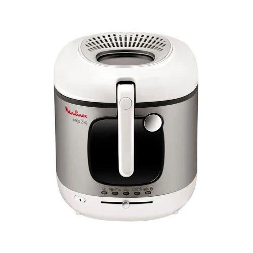 قلاية هوائية AirFryer بسعة كبيرة 3.3 لتر وبقوة 2100 واط مصممة بوعاء غير لاصق قابل للإزالة ماركة Moulinex
