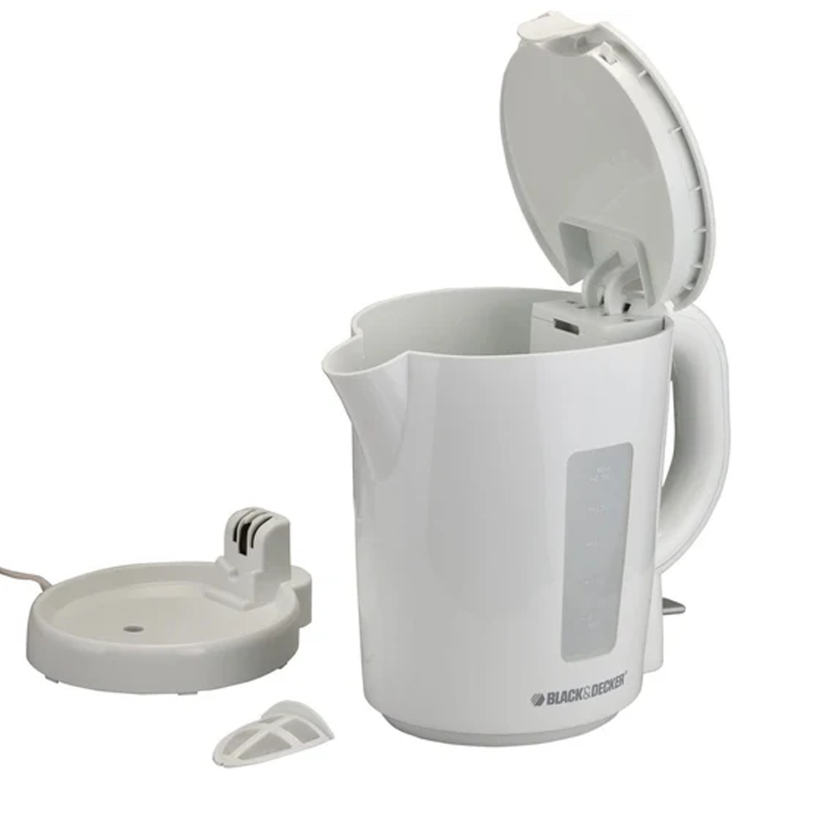سخان ماء كهربائي سعة 1.7 لتر فعلي بقوة 2200 واط ماركة Black & Decker سخان ماء كهربائي سعة 1.7 لتر فعلي بقوة 2200 واط ماركة Black & Decker