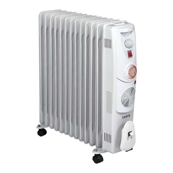 صوبة/مدفأة زيت كهربائية ساميكس 2900 واط ماركة samix