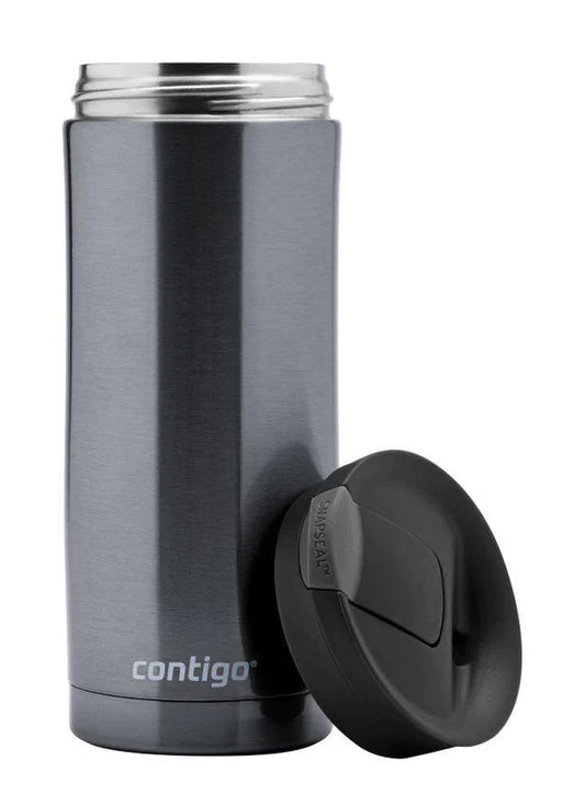 كوب سفر Contigo SNAPSEAL Huron ستانلس ستيل معزول سعة 470 مل