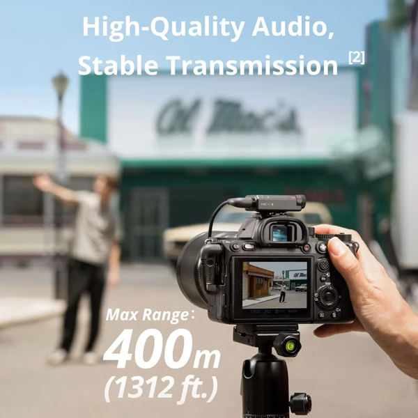 ميكروفون DJI لاسلكي للموبايل – Mic Mini بصوت احترافي وعزل ضوضاء ومدى 400 متر ميكروفون DJI لاسلكي للموبايل – Mic Mini بصوت احترافي وعزل ضوضاء ومدى 400 متر