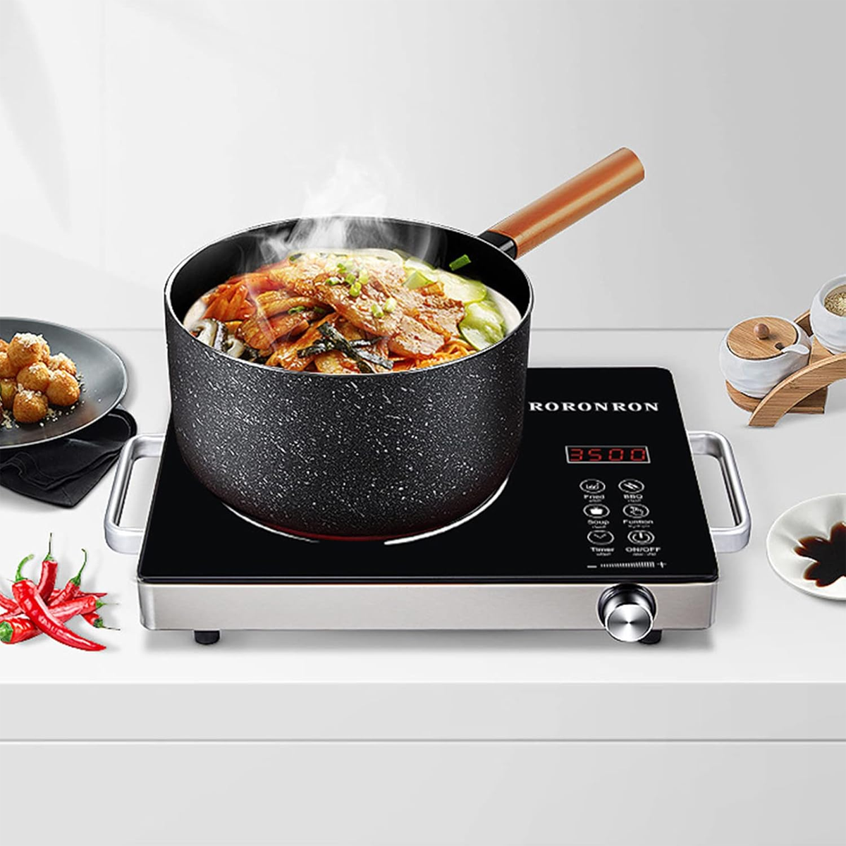 طباخ الليزر الحراري بقاعدة من السيراميك ونظام امان بقوة تصل لـ 3700 واط ماركة B National طباخ الليزر الحراري بقاعدة من السيراميك ونظام امان بقوة تصل لـ 3700 واط ماركة B National