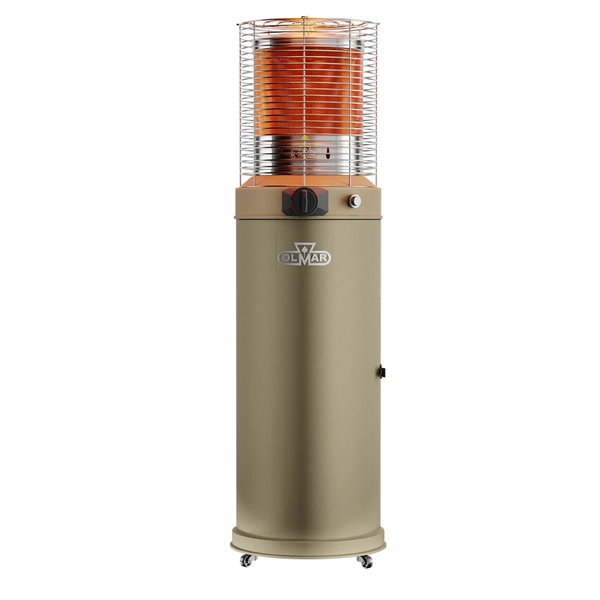 صوبة غاز للحدائق والكافيهات 1.25 متر بدهان حراري مقاوم للخدش ماركة OLMAR