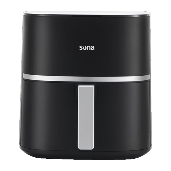 قلاية هوائية AirFryer بقوة 1650 واط وسعة 5.5 لتر تحتوي على 10 برامج مختلفة ماركة SONA قلاية هوائية AirFryer بقوة 1650 واط وسعة 5.5 لتر تحتوي على 10 برامج مختلفة ماركة SONA