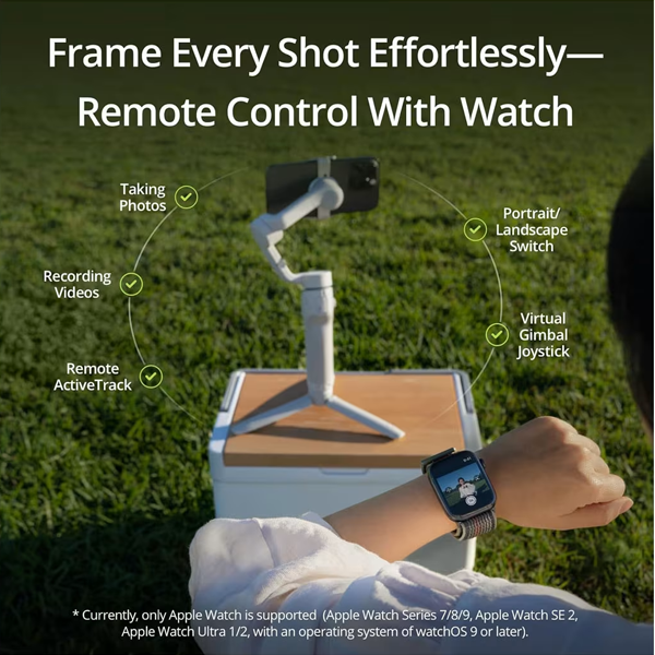 ستاند تثبيت الهواتف الذكية مع ميزة التتبع الذكي ActiveTrack 6.0 ماركة DJI Osmo Mobile 6 ستاند تثبيت الهواتف الذكية مع ميزة التتبع الذكي ActiveTrack 6.0 ماركة DJI Osmo Mobile 6