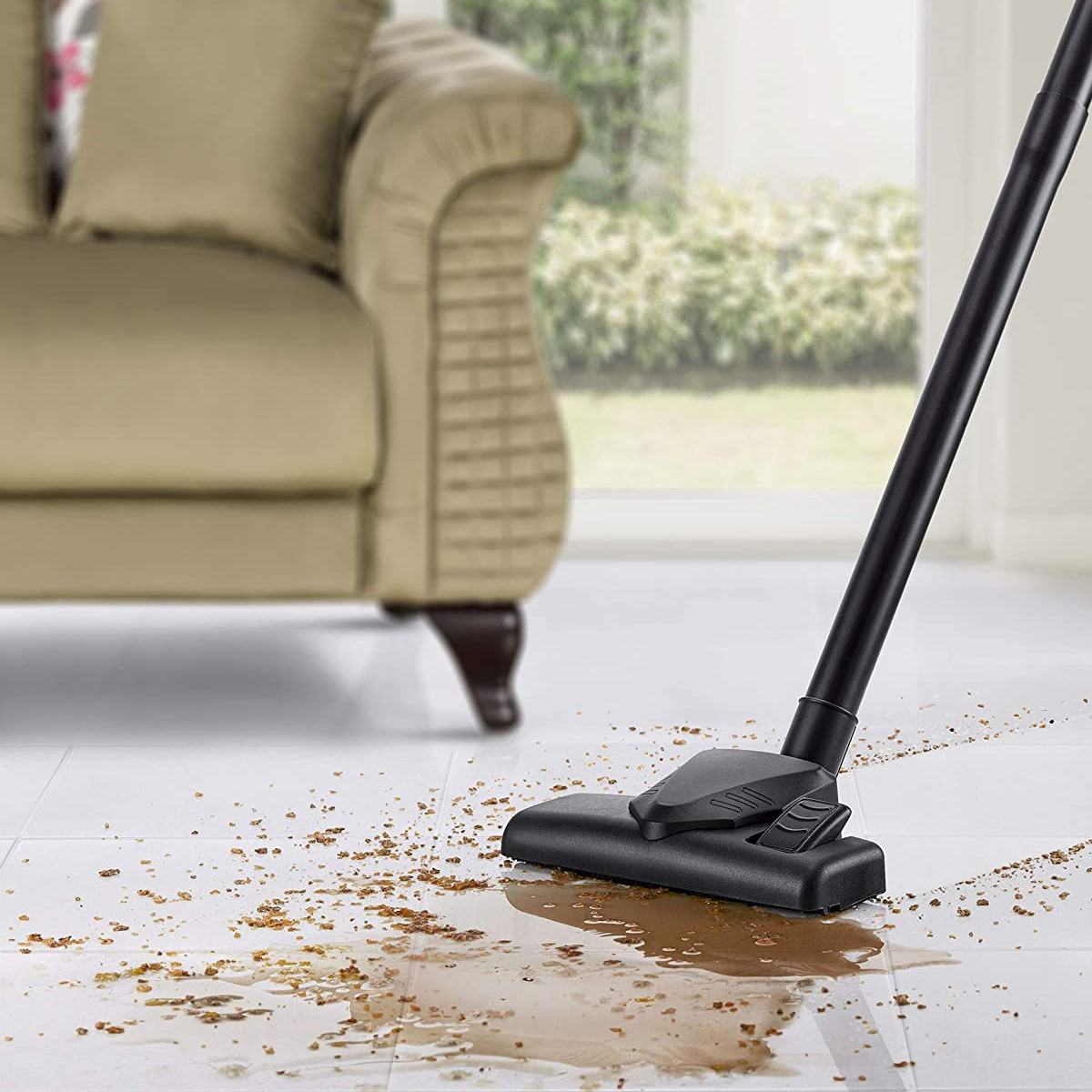 مكنسة كهربائية برميل 30 لتر من الستانلس ستيل قوة 1610 واط من Black & Decker مكنسة كهربائية برميل 30 لتر من الستانلس ستيل قوة 1610 واط من Black & Decker