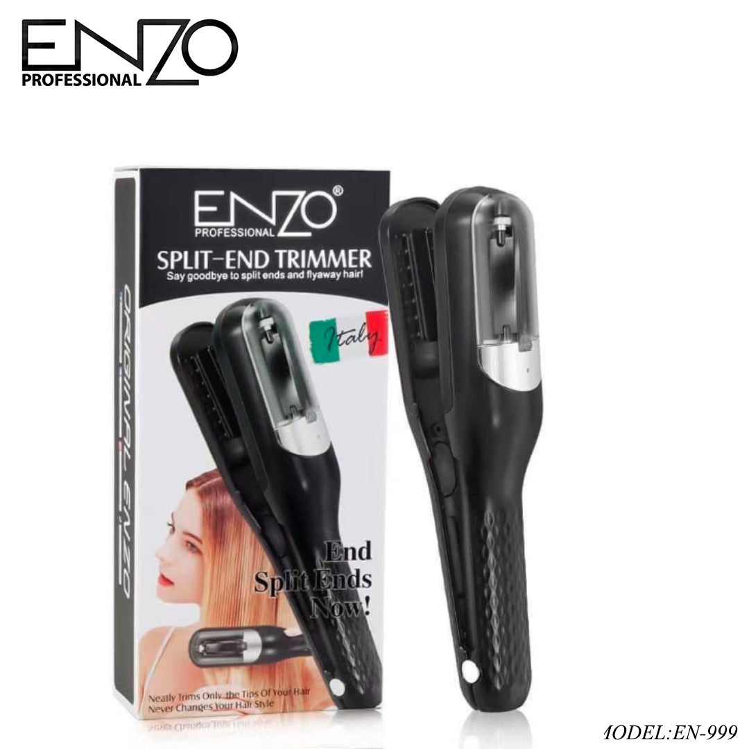 جهاز إزالة تقصف الشعر لتقليم الأطراف المتقصفة بدون التأثير على طول الشعر ماركة ENZO جهاز إزالة تقصف الشعر لتقليم الأطراف المتقصفة بدون التأثير على طول الشعر ماركة ENZO
