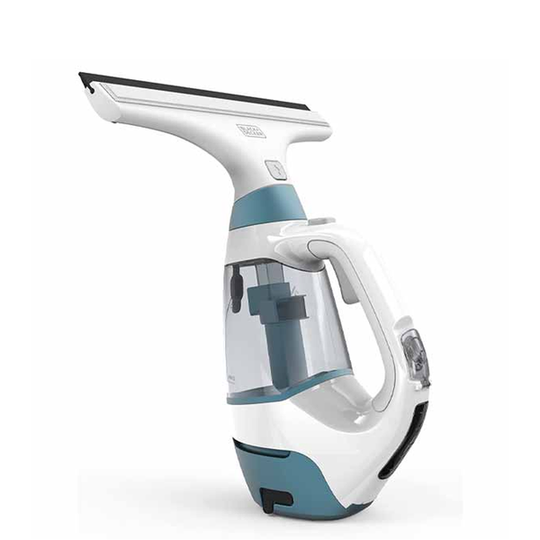 مكنسة تنظيف النوافذ والشبابيك الزجاجية مع بخاخ مدمج تعمل بالشحن ماركة Black & Decker