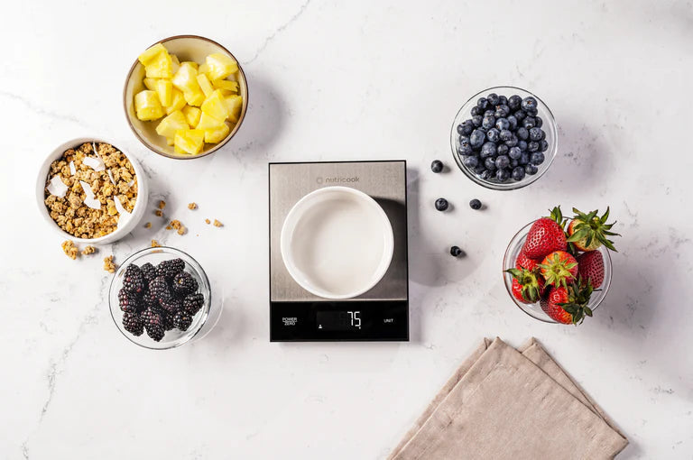 ميزان مطبخ رقمي Nutricook جيل 2 - أثناء الاستخدام