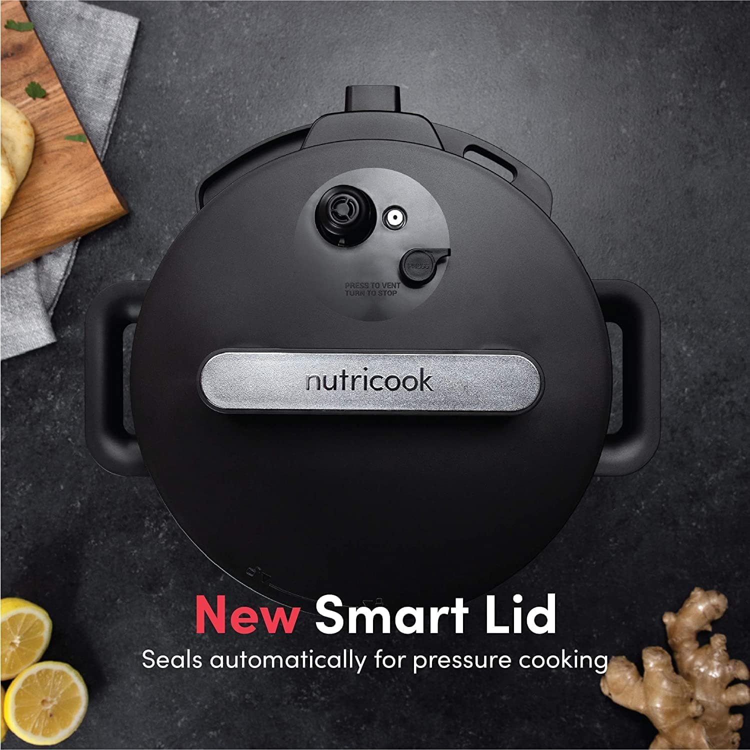 طنجرة ضغط ذكية Nutricook - شاشة التحكم