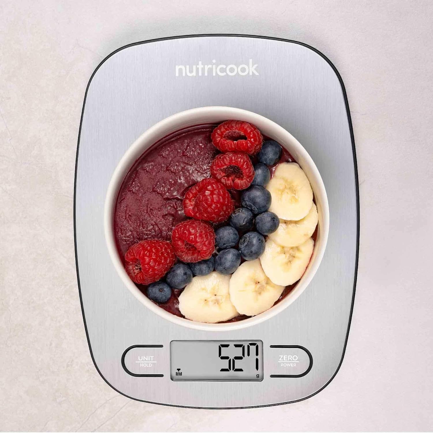 ميزان مطبخ رقمي Nutricook - زاوية جانبية