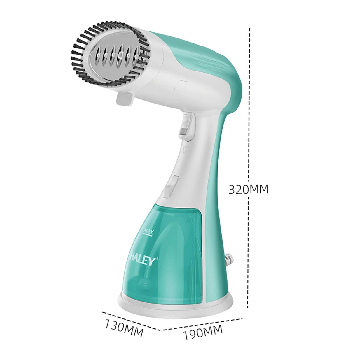 مكوى بخار محمول بقوة 1500 واط مناسب لجميع انواع الاقمشة ماركة Haley مكوى بخار محمول بقوة 1500 واط مناسب لجميع انواع الاقمشة ماركة Haley