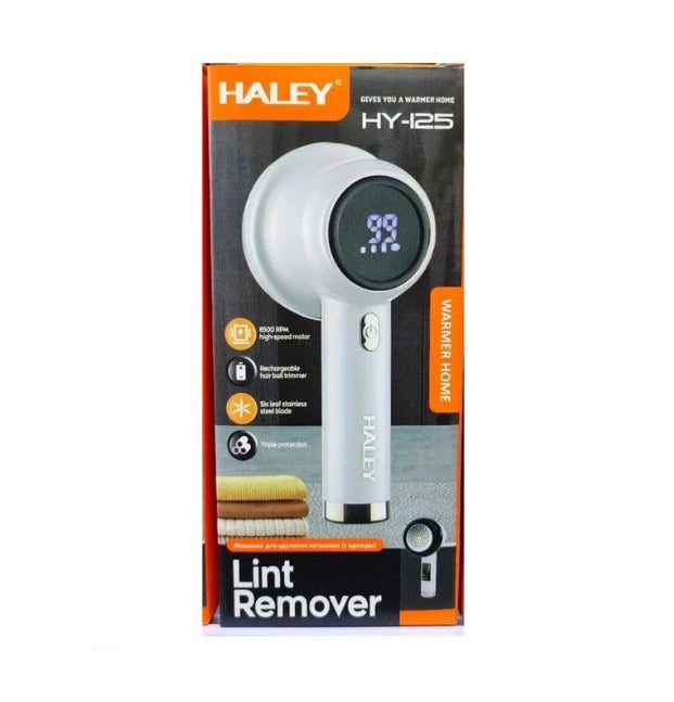 جهاز إزالة الوبر الكهربائية قابلة للشحن بمحرك 8500 دورة وشفرات ستانلس ستيل ماركة HALEY جهاز إزالة الوبر الكهربائية قابلة للشحن بمحرك 8500 دورة وشفرات ستانلس ستيل ماركة HALEY