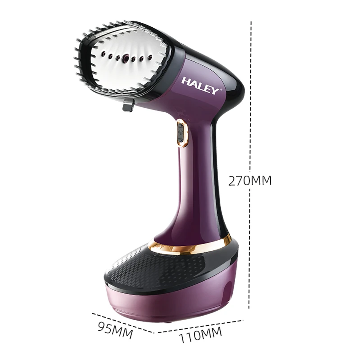 مكواة بخارية محمولة للعناية بالملابس بقوة 1500 واط ماركة HALEY مكواة بخارية محمولة للعناية بالملابس بقوة 1500 واط ماركة HALEY