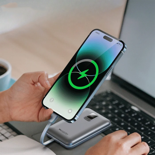 باوربانك Yesido YP47 بسعة 20000mAh – شحن سريع 22.5W وتقنية PD20W مع شاشة LED باوربانك Yesido YP47 بسعة 20000mAh – شحن سريع 22.5W وتقنية PD20W مع شاشة LED