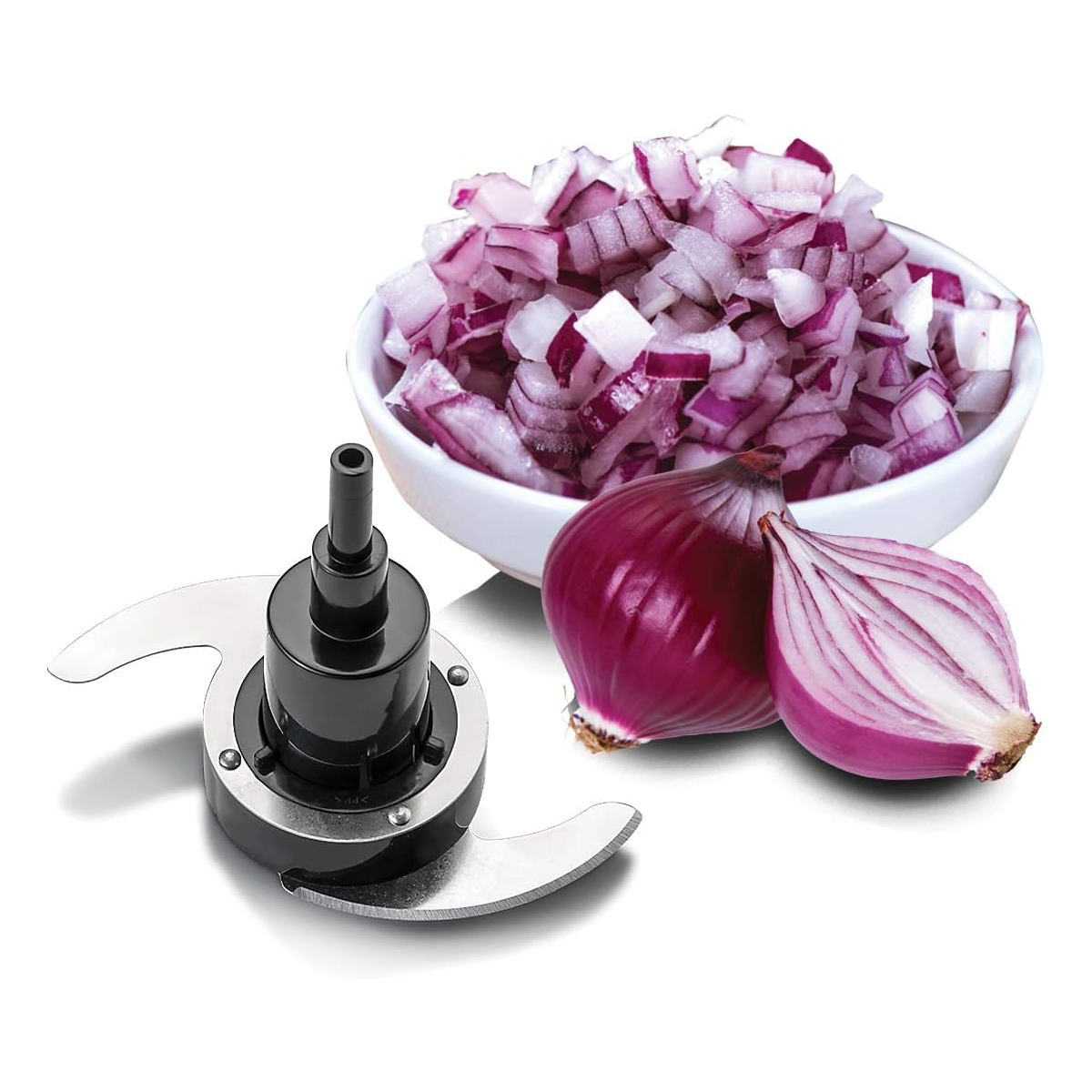 محضرة طعام وخلاط 2 بـ 1 قوة 400 واط بسعة كبيرة وملحقات متعددة ماركة Black & Decker محضرة طعام وخلاط 2 بـ 1 قوة 400 واط بسعة كبيرة وملحقات متعددة ماركة Black & Decker