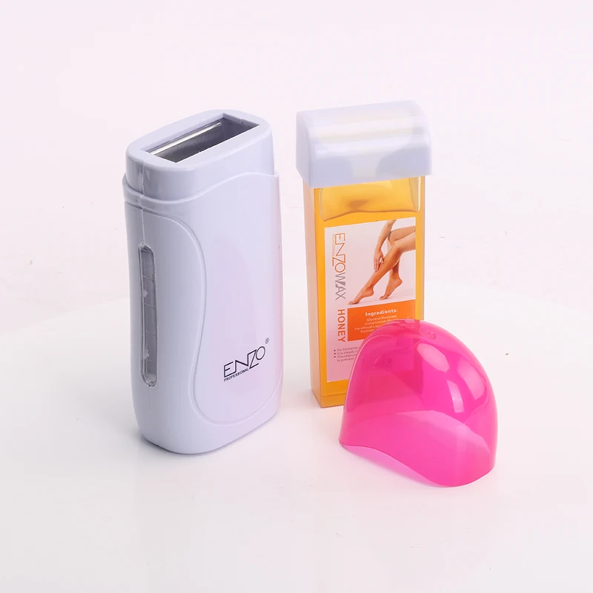 رول 4 بـ 1 لإزالة شعر الجسم بالواكس (الشمع) يعمل على الكهرباء ماركة ENZO رول 4 بـ 1 لإزالة شعر الجسم بالواكس (الشمع) يعمل على الكهرباء ماركة ENZO