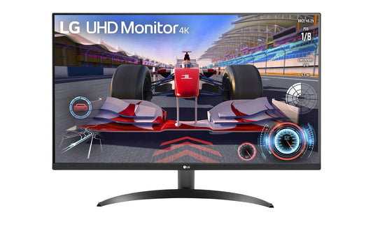 شاشة إل جي 31.5 بوصة 4K بألوان واسعة وتقنيات حماية العين مع سماعات MaxxAudio