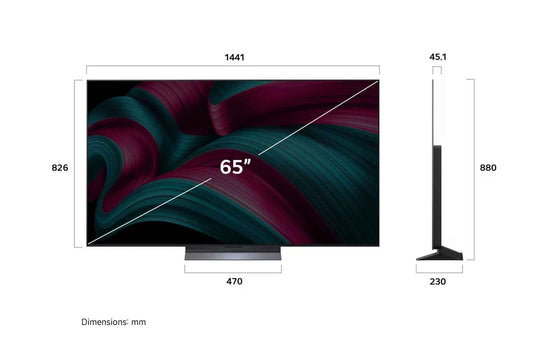 تلفزيون LG UA85 مقاس 55 بوصة 4K UHD AI مع webOS 25 بصوت افتراضي 9.1.2