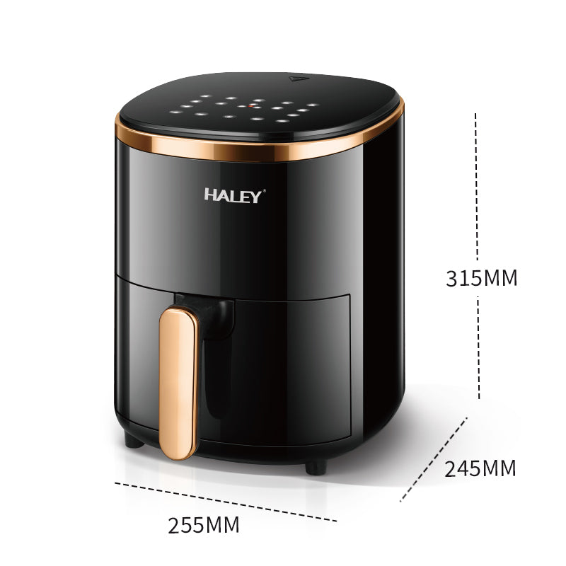 مقلاة هوائية وفرن تحميص بقوة 2000 واط للطبخ الصحي بدون زيت بوعاء قابل للفصل ماركة haley HY-2529 مقلاة هوائية وفرن تحميص بقوة 2000 واط للطبخ الصحي بدون زيت بوعاء قابل للفصل ماركة haley HY-2529