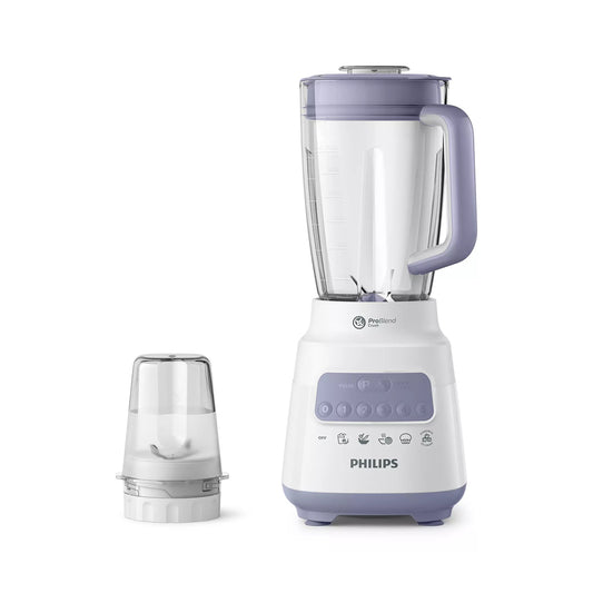 خلاط مع مطحنة بقوة 700 واط سعة 2 لتر بشفرة ProBlend رباعية مع 5 سرعات ماركة Philips