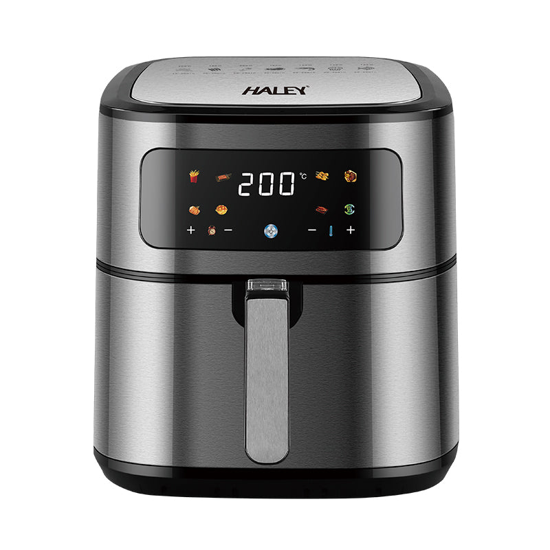 قلاية هوائية AirFryer سعة حتى 12.5 لتر بقوة 2000 واط مع شاشة LCD ماركة HALEY HY-2525 قلاية هوائية AirFryer سعة حتى 12.5 لتر بقوة 2000 واط مع شاشة LCD ماركة HALEY HY-2525