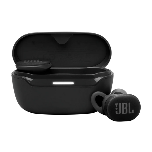 سماعة AIRPODS لاسلكية بعزل ضوضاء وبطارية 48 ساعة بتقنية TwistLock ماركة JBL
