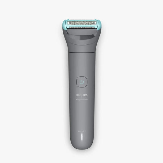 ماكينة حلاقة الجسم Series 3000 مقاومة للماء ببطارية ليثيوم 80 دقيقة وشحن USB ماركة Philips