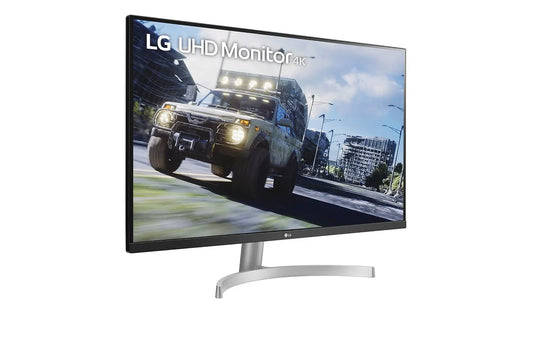 شاشة LG مقاس 32 بوصة 4K UHD مع HDR10 وAMD FreeSync للألعاب والعمل والتصميم