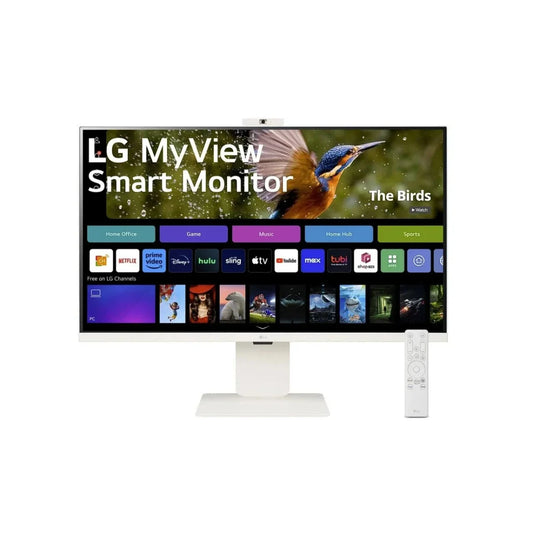 شاشة ذكية مقاس 32 بوصة FHD مع webOS بمكبرات صوت ستيريو واتصال لاسلكي ماركة LG