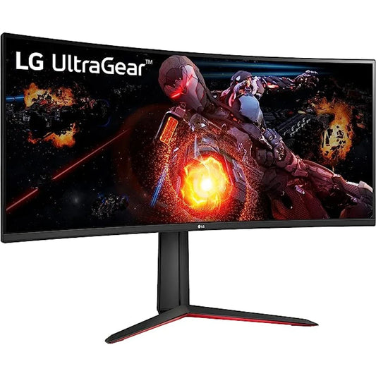 شاشة ألعاب LG UltraGear 34GP63A-B منحنية 34 بوصة UltraWide QHD بتردد 160Hz