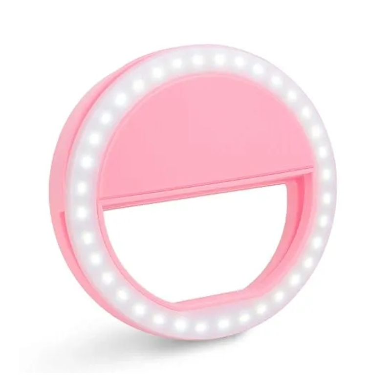 رينج لايت دائرية LED للهاتف المحمول لتصوير السلفي مع وصلة USB رينج لايت دائرية LED للهاتف المحمول لتصوير السلفي مع وصلة USB