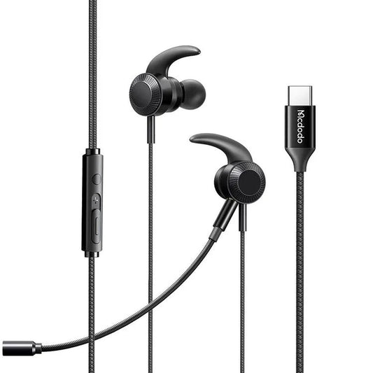 سماعات ألعاب Mcdodo رقمية بمنفذ USB-C وصوت عالي الدقة