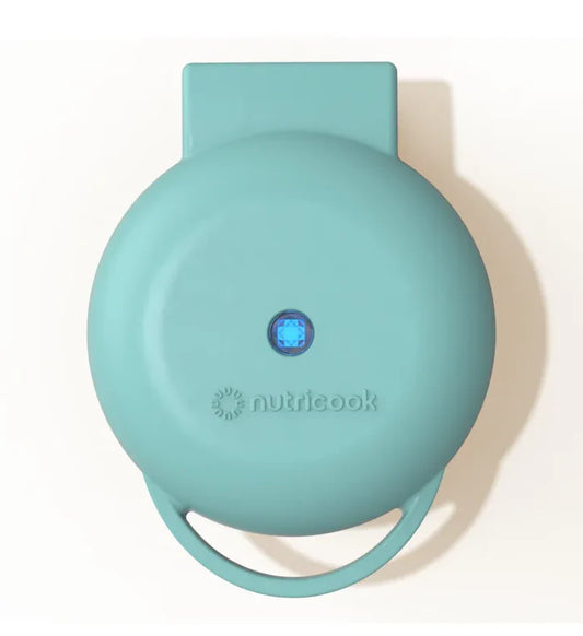ماكينة الوافل الكهربائية (ميني) بطبقة غير لاصقة وطهي متساوٍ ماركة Nutricook