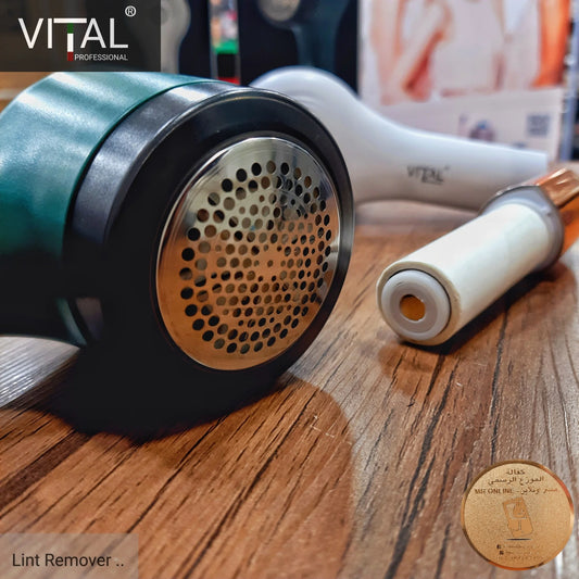 ماكينة إزالة الوبر من الملابس والأقمشة من الستانلس ستيل ماركة VITAL