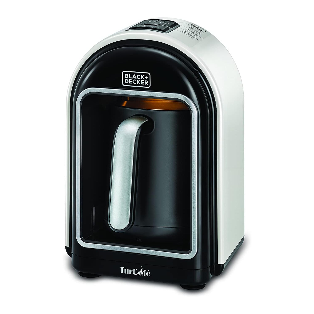 ماكينة تحضير القهوة التركية والشوكولاتة الساخنة مع ميزة تسخين الحليب ماركة Black & Decker ماكينة تحضير القهوة التركية والشوكولاتة الساخنة مع ميزة تسخين الحليب ماركة Black & Decker
