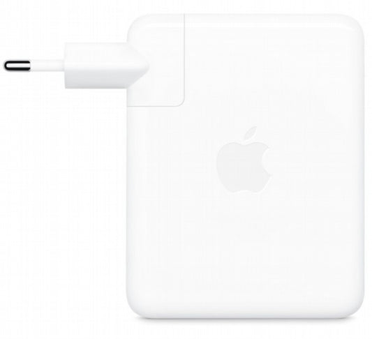 شاحن Apple USB-C أصلي بقوة 140 واط باللون الأبيض