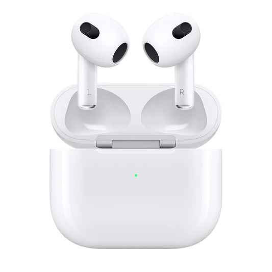 Apple AirPods الجيل الثالث مع علبة شحن MagSafe باللون الأبيض