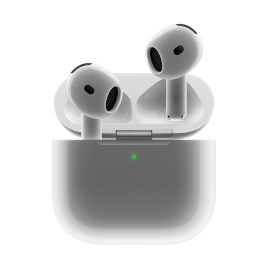 Apple AirPods 4 بدون إلغاء ضوضاء باللون الأبيض