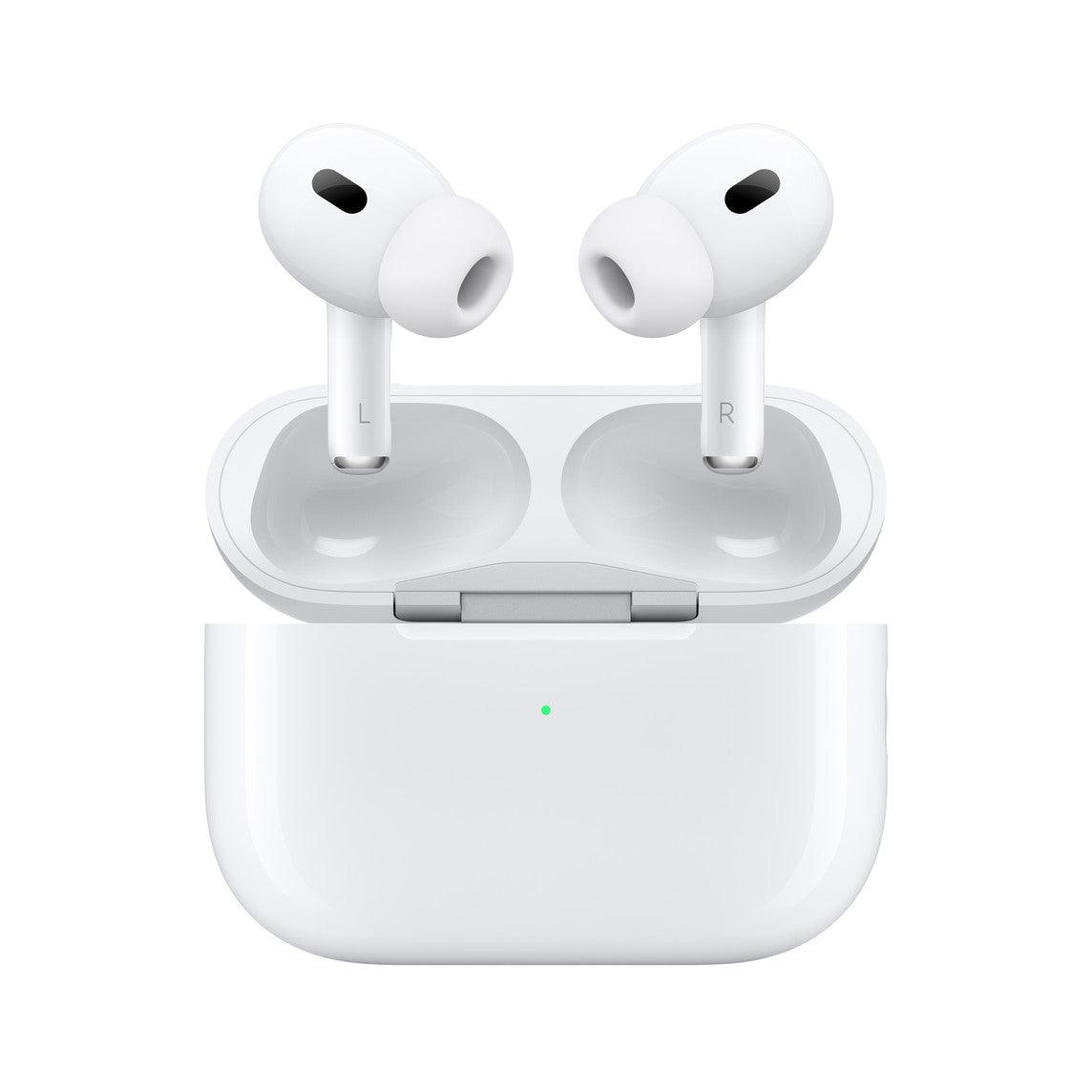 Apple AirPods Pro الجيل الثاني مع علبة MagSafe USB-C - أبيض