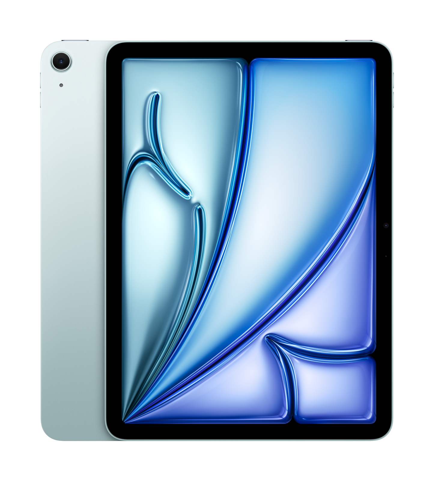Apple iPad Air 11 إنش M2 Wi-Fi لون Blue على خلفية بيضاء