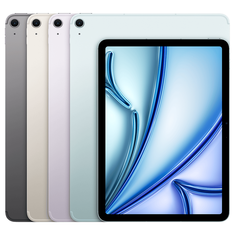 Apple iPad Air 13 إنش M3 بألوان Apple الأصلية