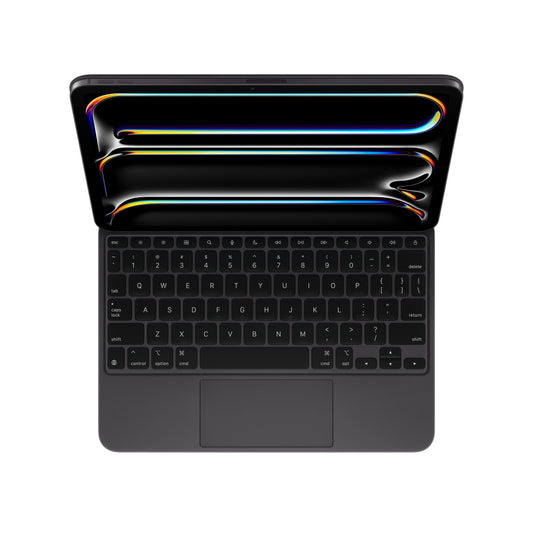 Apple Magic Keyboard لجهاز iPad Pro 11 إنش M4 بتخطيط عربي لون أسود