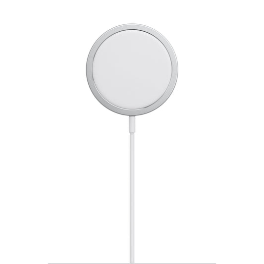 شاحن Apple MagSafe مغناطيسي لاسلكي باللون الأبيض