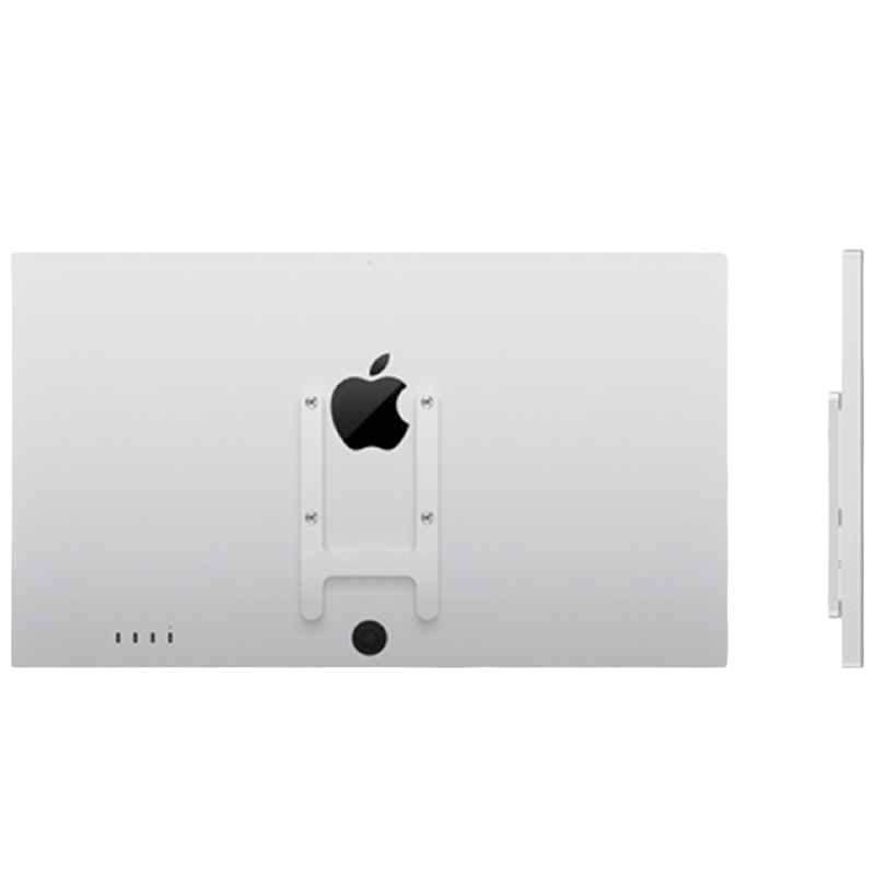 Apple Studio Display 27 إنش Standard Glass مع VESA Mount Adapter على خلفية بيضاء