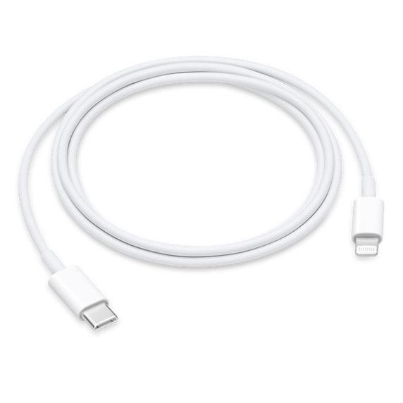 كابل Apple USB-C إلى Lightning بطول 1 متر - أبيض
